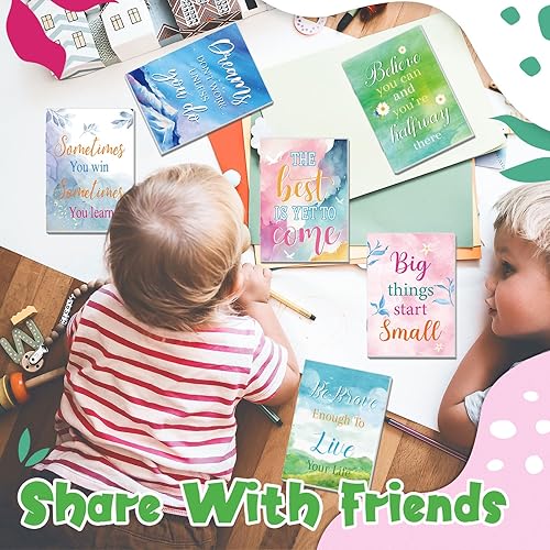 Miniatura 13 de Geelin Bloc de notas inspirador, regalos de agradecimiento, mini cuaderno motivacional, diario de oración de bolsillo pequeño, regalos de escritura