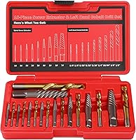 Vista 9 de Juego de 5 piezas de extractor de pernos de servicio pesado, juego de extractor de pernos de salida fácil de 1/2' Juego de extractor de tuercas