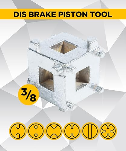 Miniatura 2 de Herramienta de pistón de freno de disco,Herramienta de compresión de pinza de freno,Accesorios de coche Herramienta de pistón de freno de disco