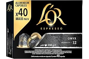 l'or Onyx Coffee Capsules For Nespresso Original Machines