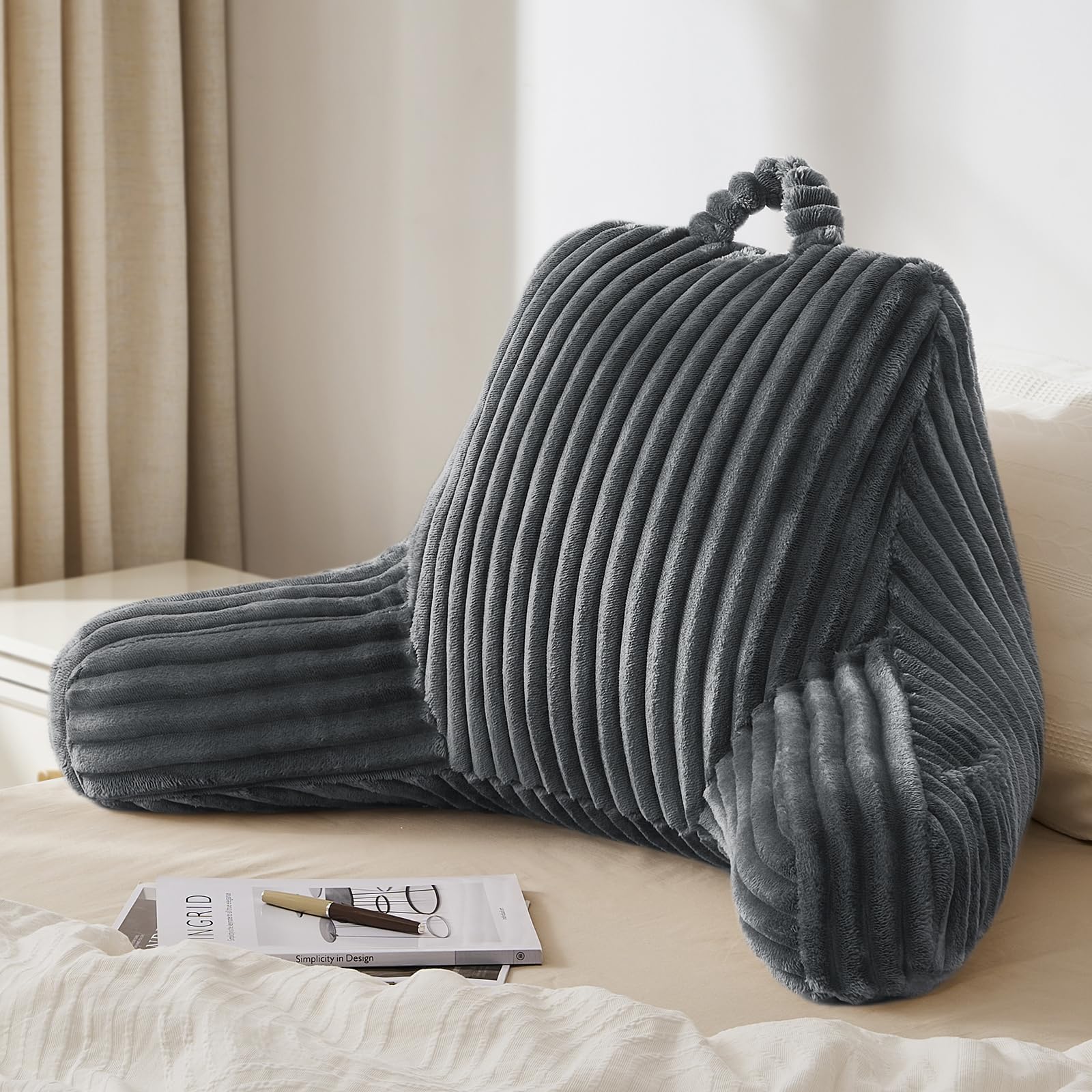 Amazon.com: Blissful Diary Reading Pillow for Sitting in Bed