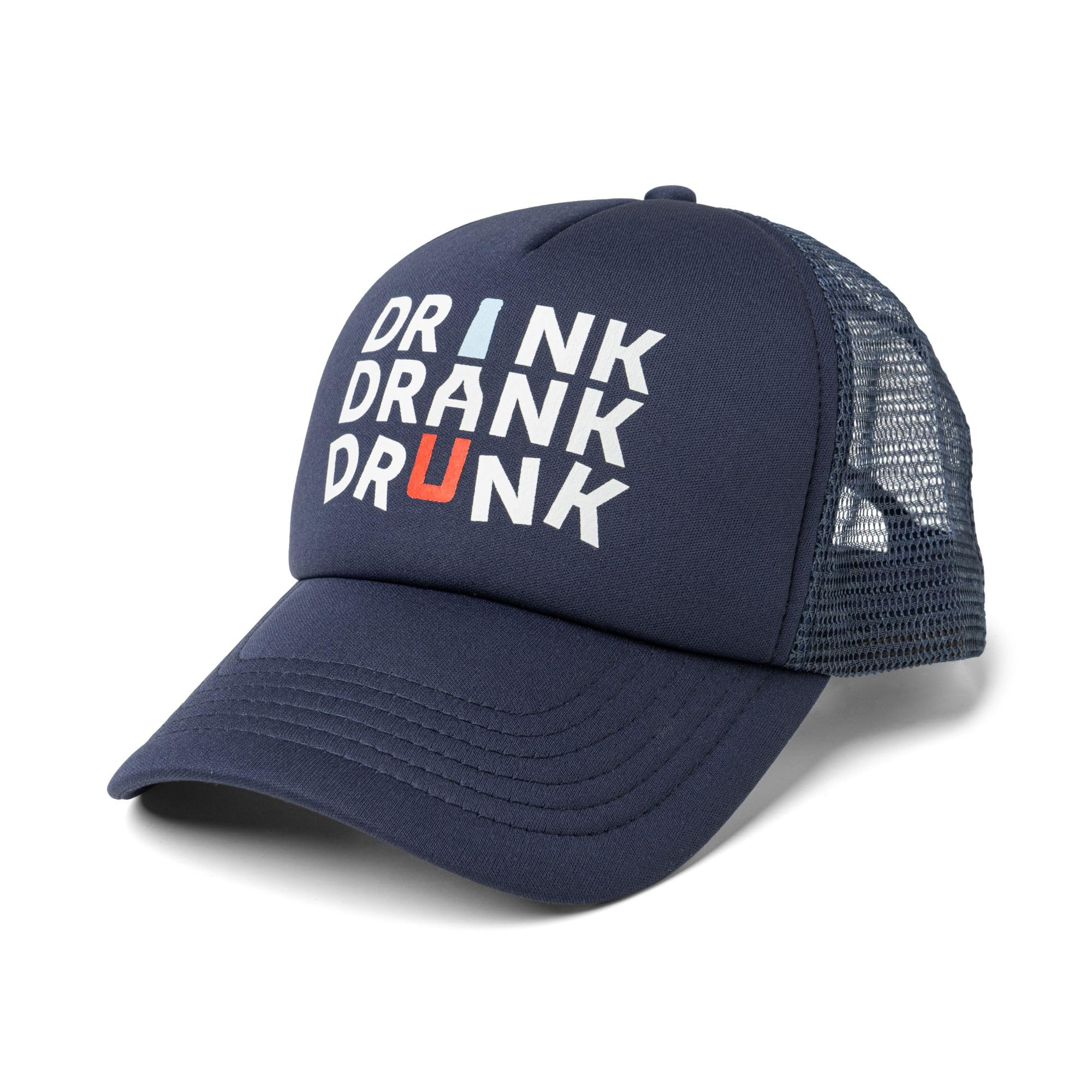 PACIFIC BRIM Women's and Men's Adjustable Cap Mesh Side Panels Trucker Hat