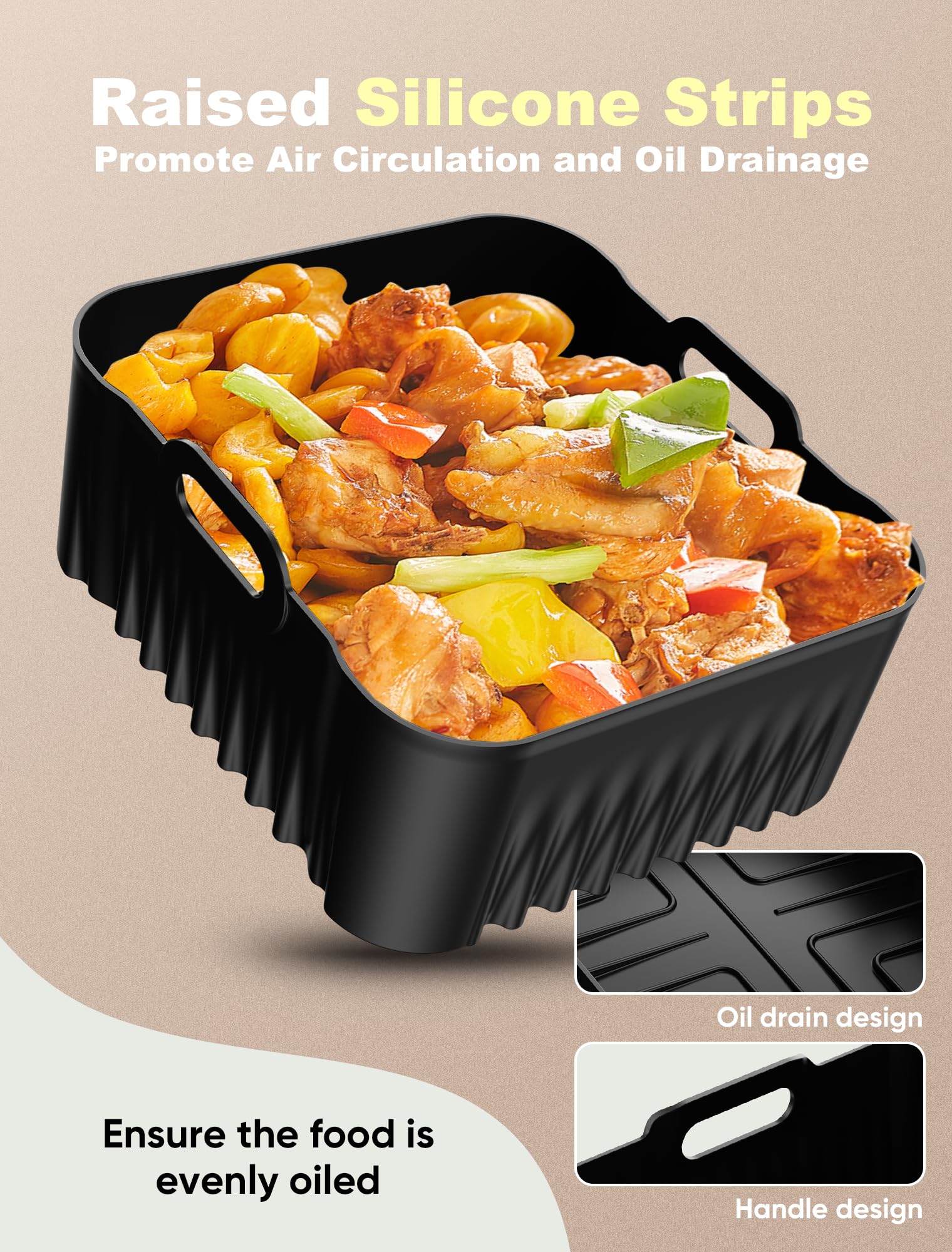 Horkovzdušná fritéza Tefal Dual Easy Fry & Grill EY905B10 Černá