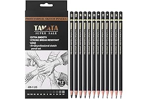 RVOGJP TAMATA Professional Drawing Sketching Pencil Set