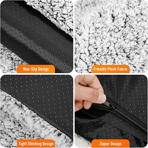 Miniatura 4 de Cama autocalentable para mascotas para gatos y perros, alfombrilla térmica para mascotas, almohadilla térmica de doble capa mejorada 2.0 de lámina