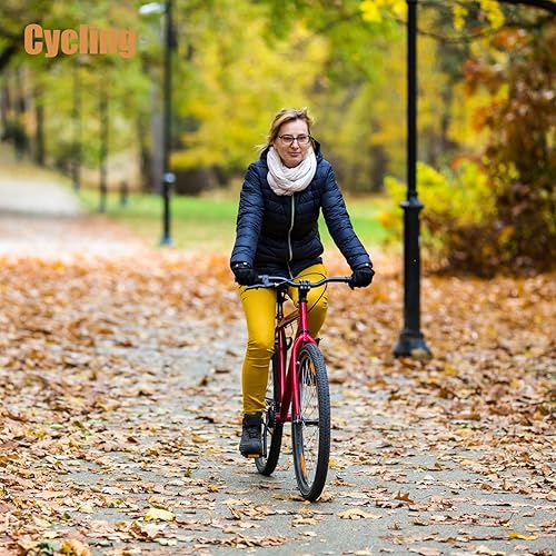 Miniatura 5 de ihuan Guantes de invierno cálidos para correr para mujeres y hombres, dedos súper sensibles para pantalla táctil para clima frío, guantes delgados y