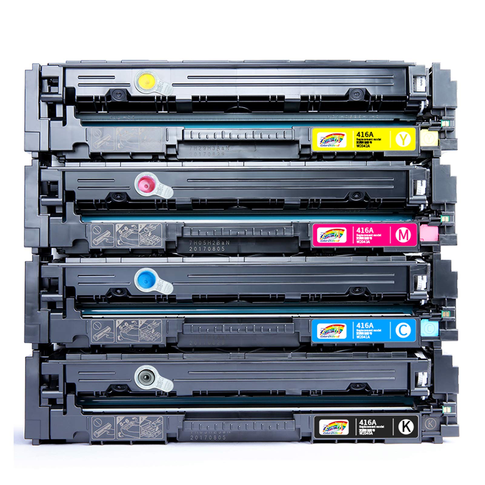 Amazon.co.jp: トナーカートリッジ416A W2040A W2041A W2043A W2043Aは