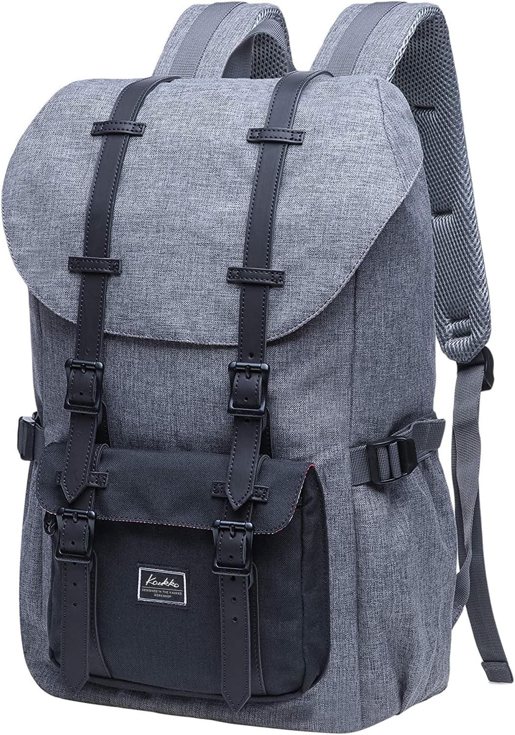 RollTop Stylish Backpack for School, University, Work and Travel
