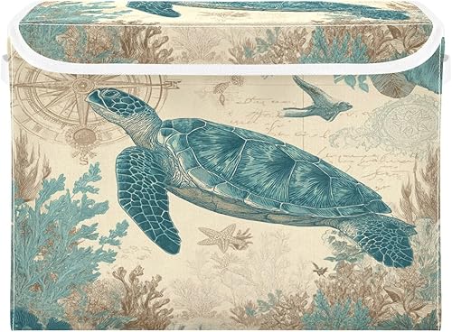 Miniatura 11 de Contenedores de almacenamiento plegables con tapas, cubos de almacenamiento de tela decorativos, organizadores de armario y cestas de Flores de