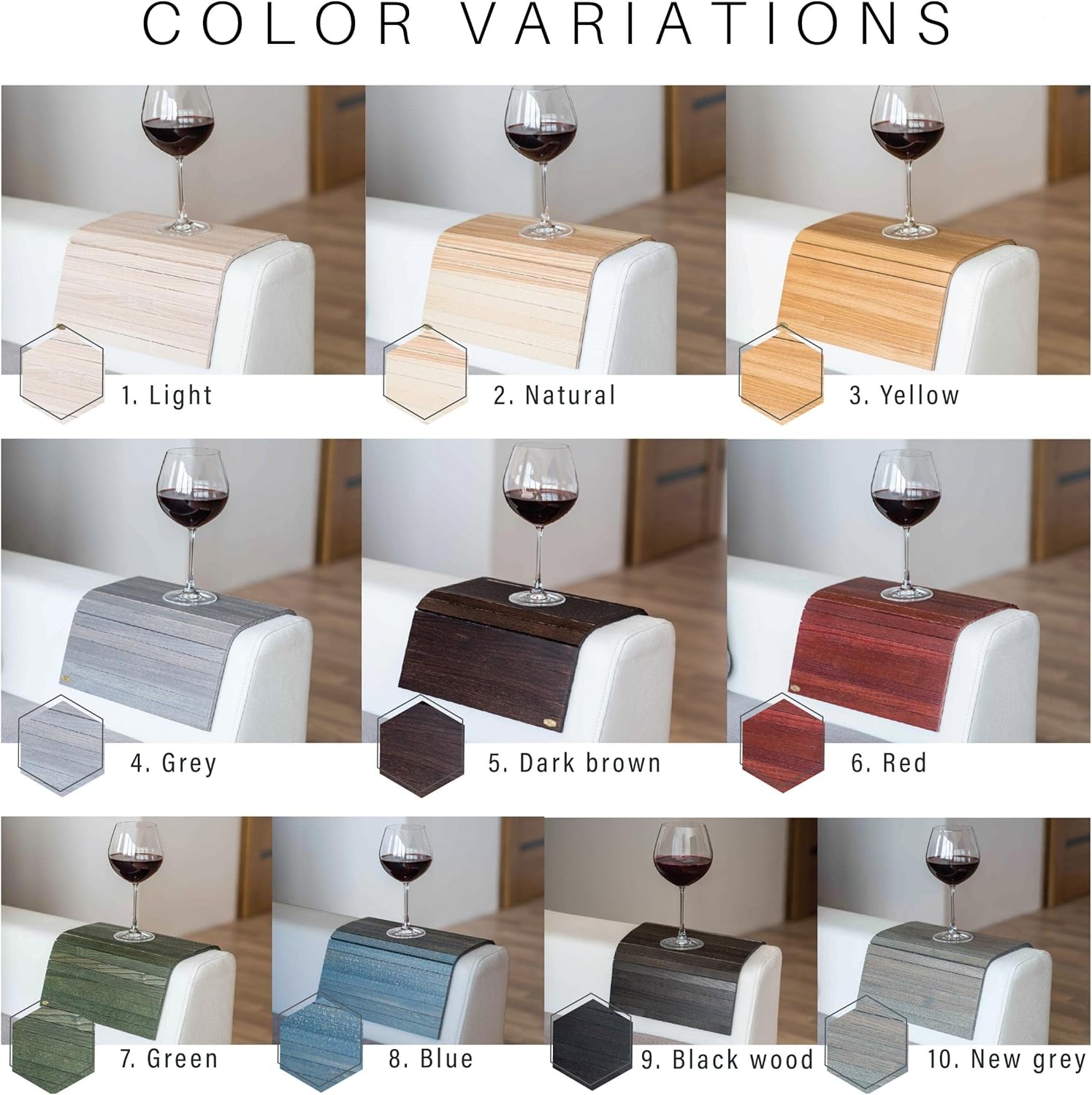 Sofa arm Table Sofa Table Couch arm Table Sofa arm Tray Sofa Tray Wood Coaster Couch Table Sofa arm armrest Table Custom Sofa (Olive Grey) (no Extras)