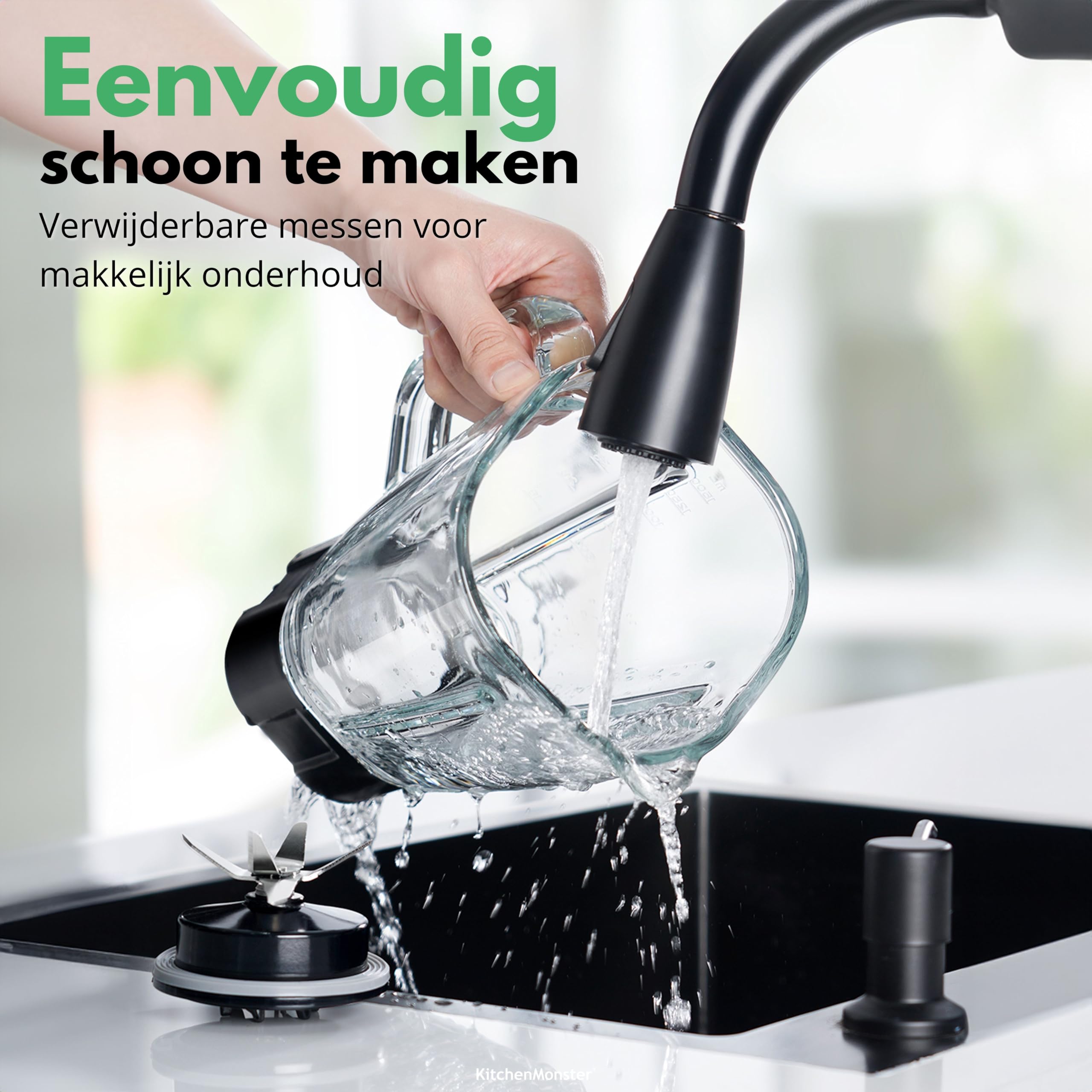 Blender Pro 1200 W - Smoothie Maker 1,5 litra z 3 stopniami