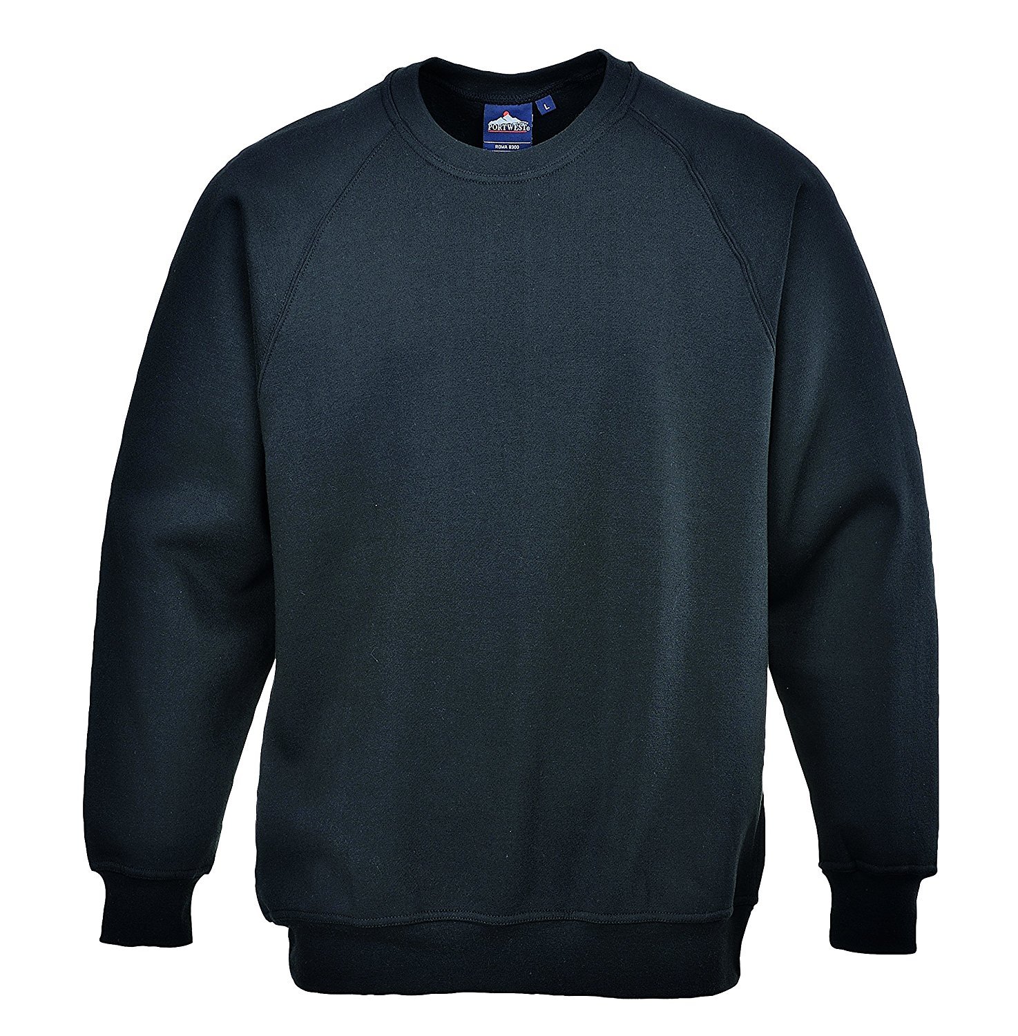 Portwest Roma Sweatshirt, Colorblack Talla Xsmall - 4