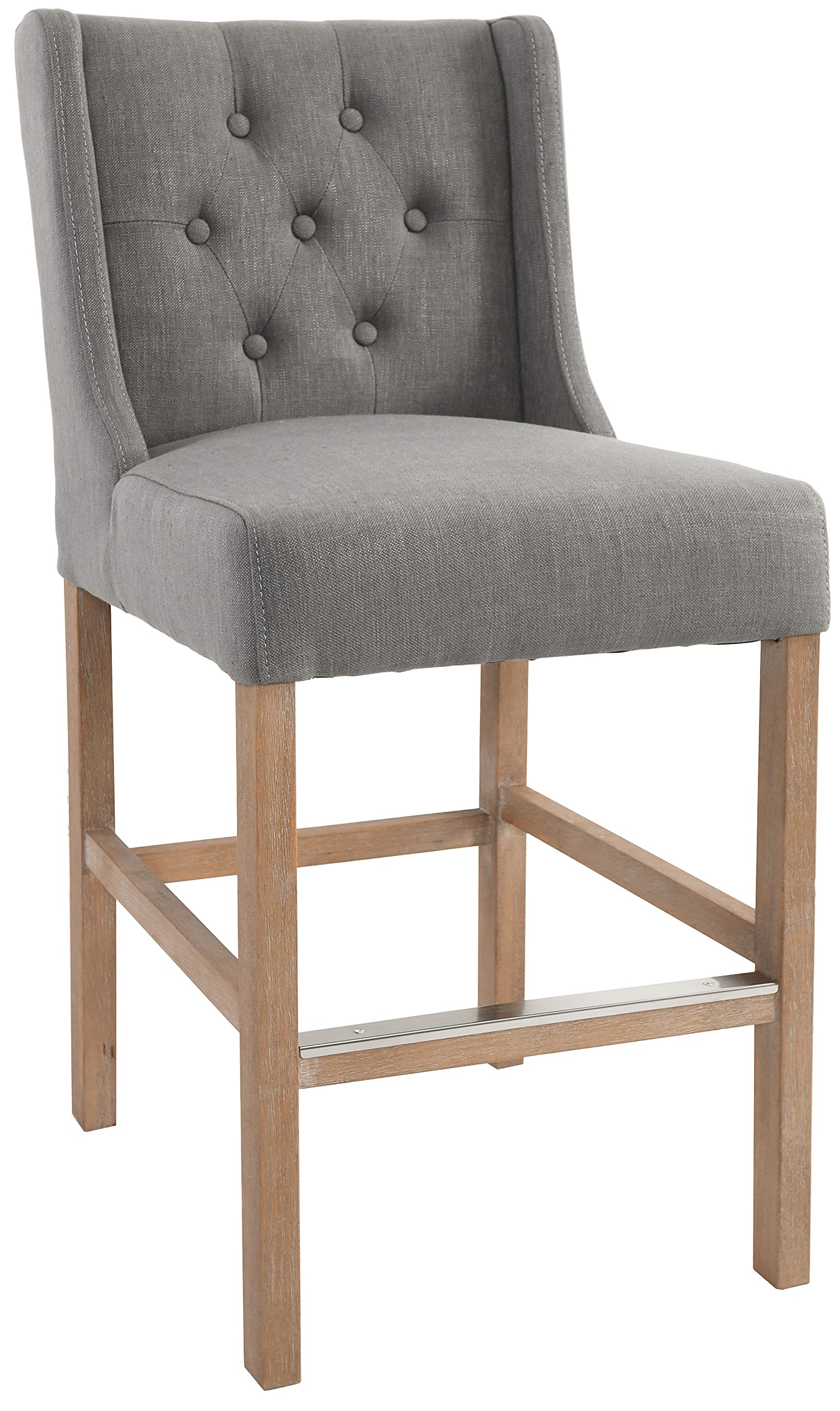 Kosas Home Karla Tufted 24 inch Counter Stool