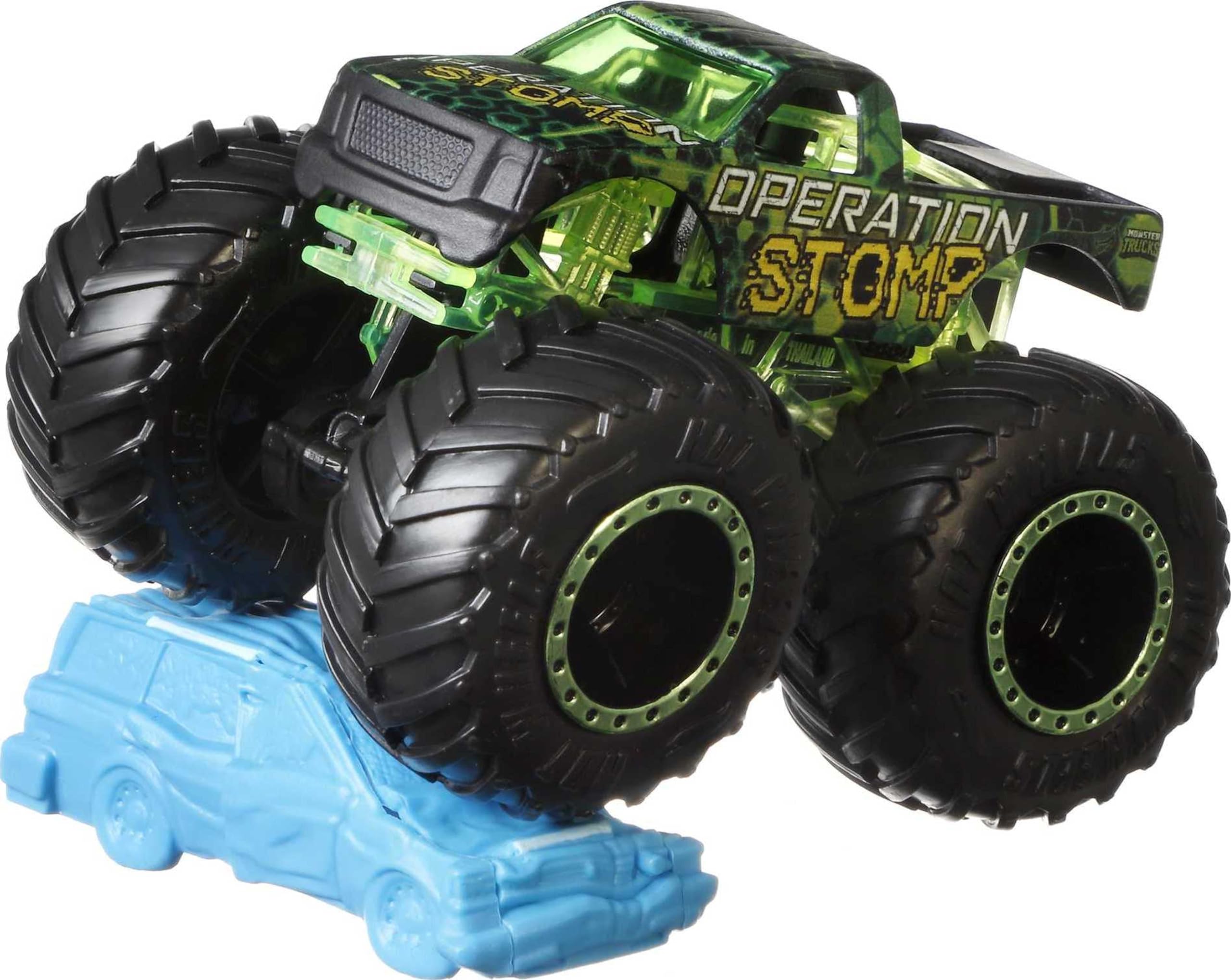 Hot Wheels Monster Truck Coches de Juguetes 1:64 (Modelos Surtidos, selección aleatoria), FYJ44