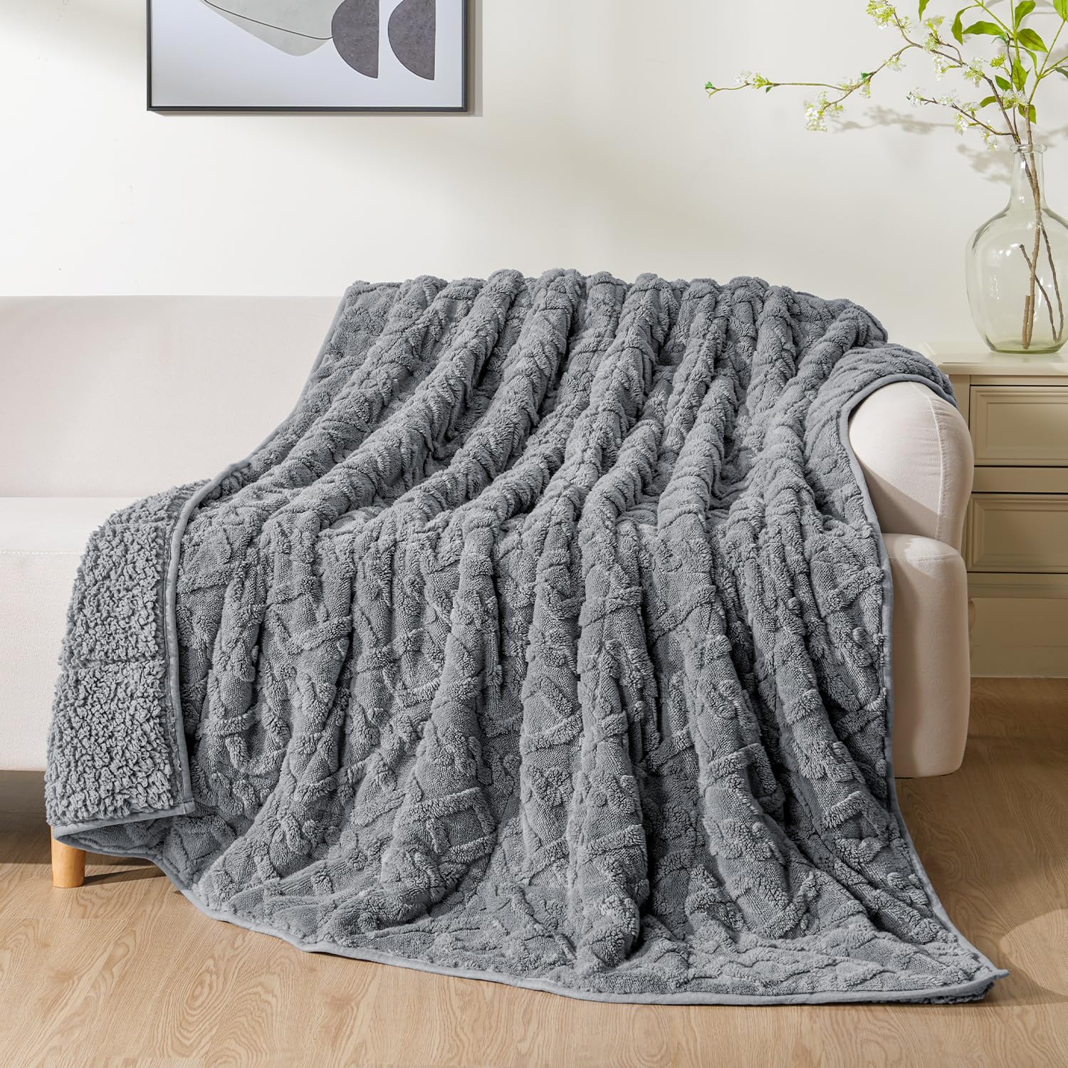 Uttermara Weighted Blanket for Adults Queen Size 20lbs