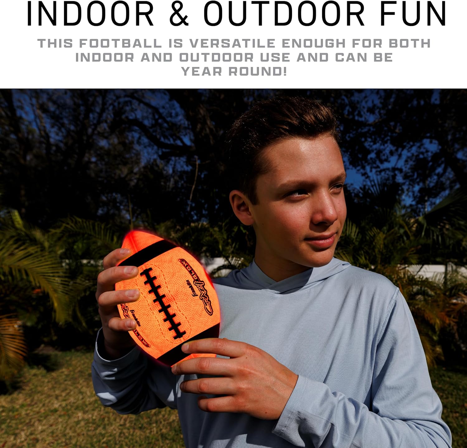 Franklin Sports Crazy Glow LED Light-Up Ball