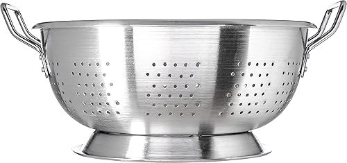 Miniatura 2 de Carlisle FoodService Products 60279 Dura-Ware Colador comercial de peso estándar, 11 cuartos de galón