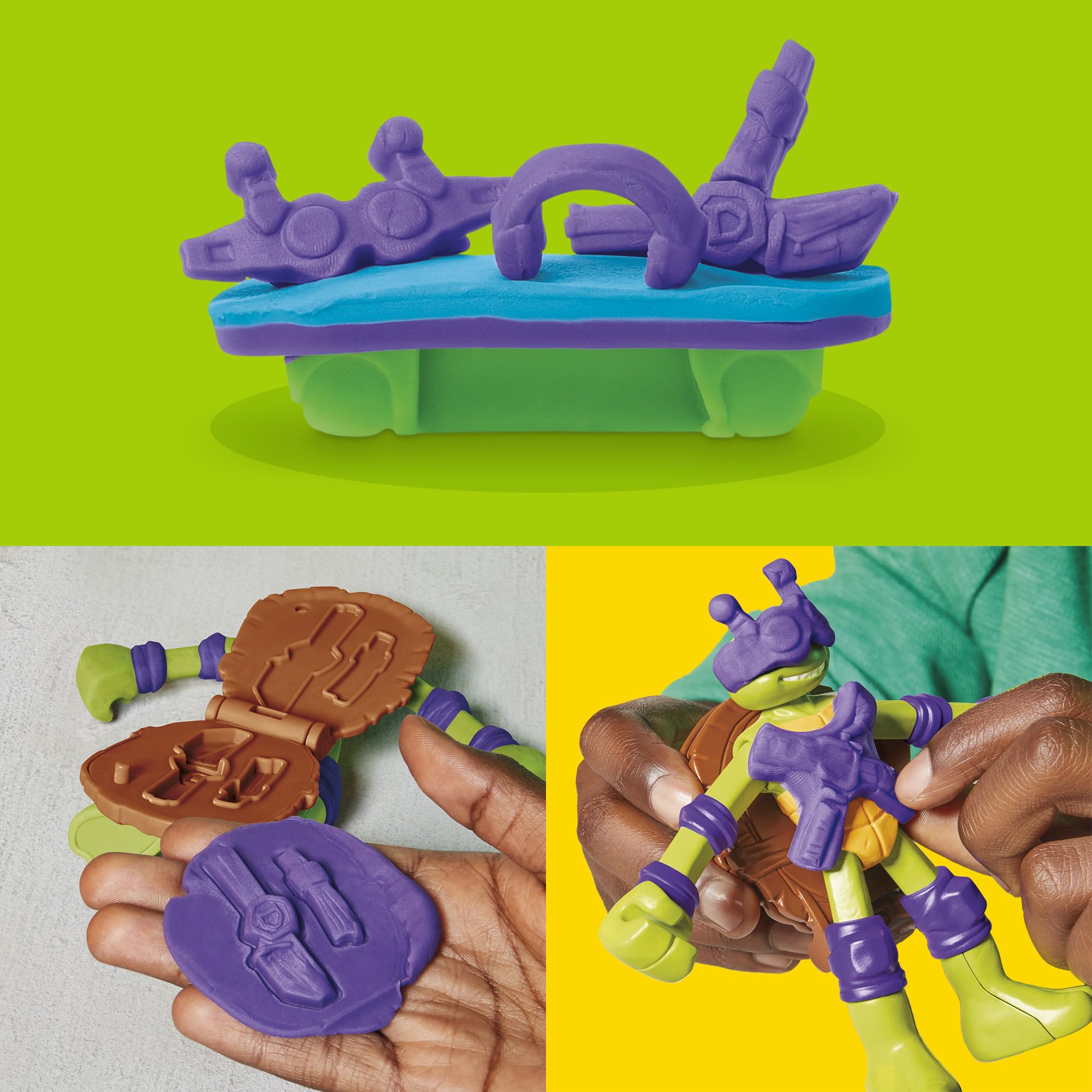 Zestaw do zabawy Play-Doh Wojownicze Żółwie Ninja Stacja mutacji
