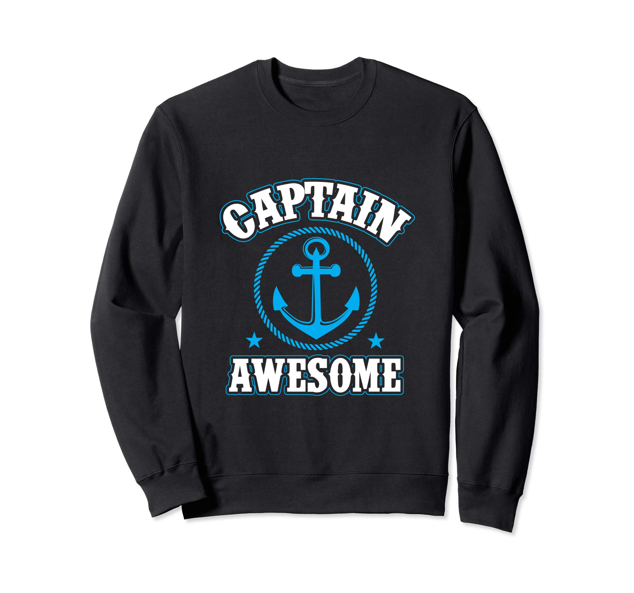Captain of Awesome Anchor Sweatshirt