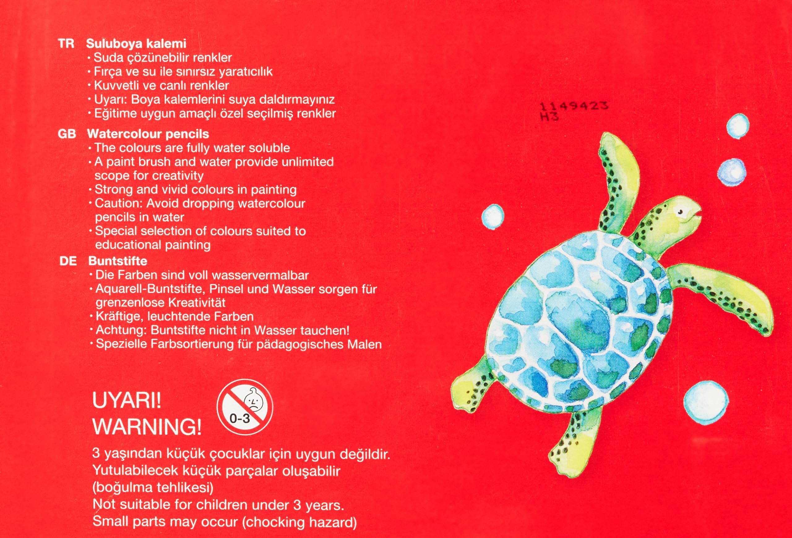 Faber-Castell Aquarel kolorowe kredki, kartonowe pudełko, 24 kolory
