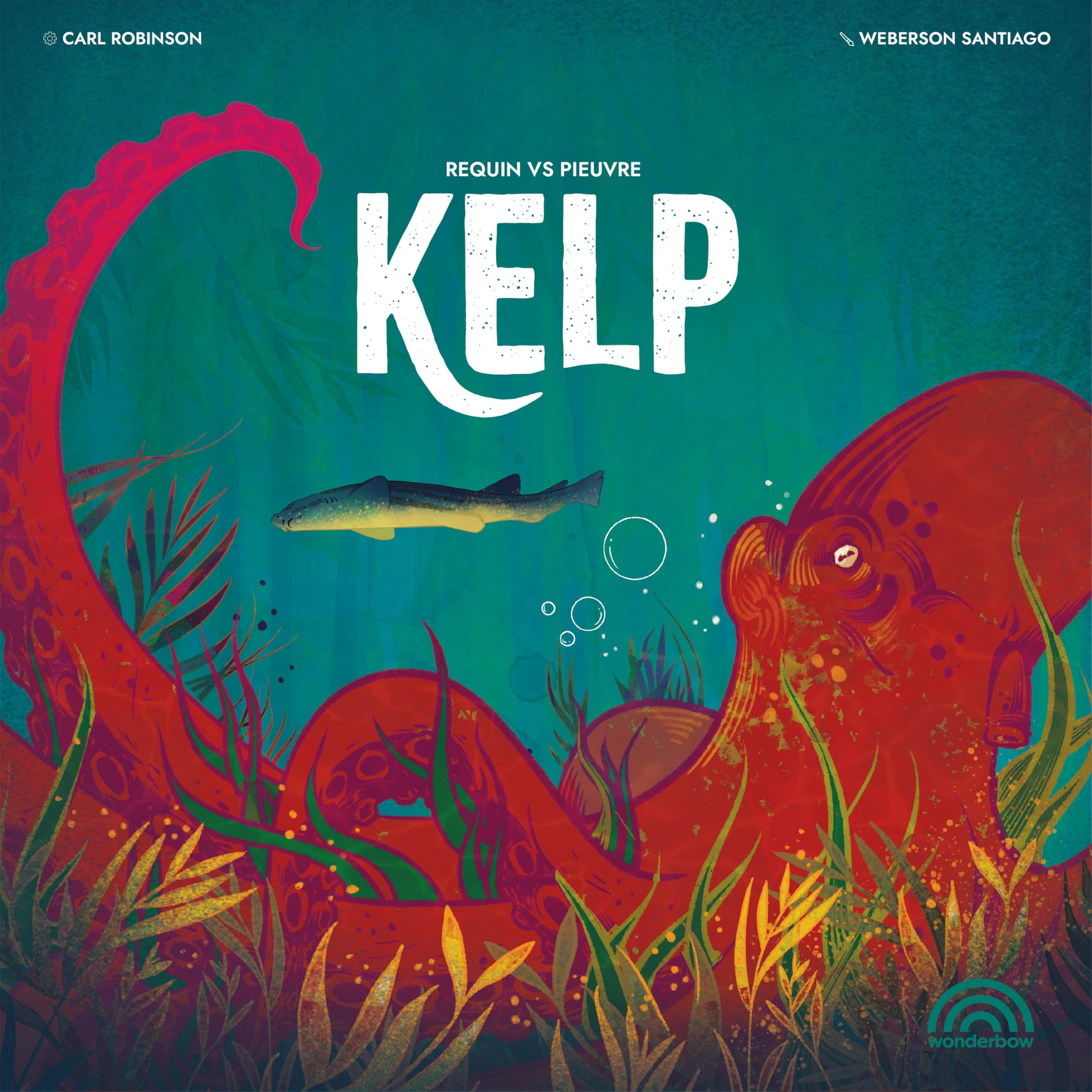 Asmodee - Kelp - Giochi da tavolo - Gioco da tavolo assimetrico - Strategia e scontro - Gioco per adulti e bambini a partire dai 10 anni - 2 giocatori - Versione francese, Wonderbow Games