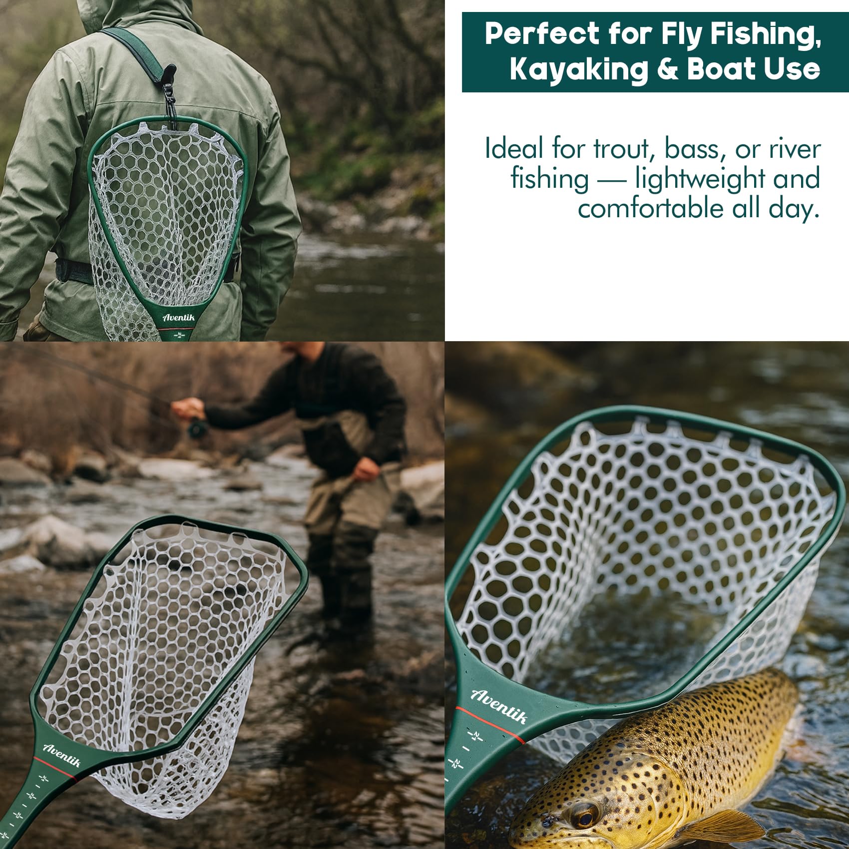 danube river fishing nets Riverruns Fly Landing Net, Carbon Fiber Frame Floating Trout Net with Measurement Handle, Soft Rubber Mesh for Catch and Release (Green, Long Handle) : Sports & Outdoors Color:Flashy Momma Cortland Fly Fishing Combo live bait storage