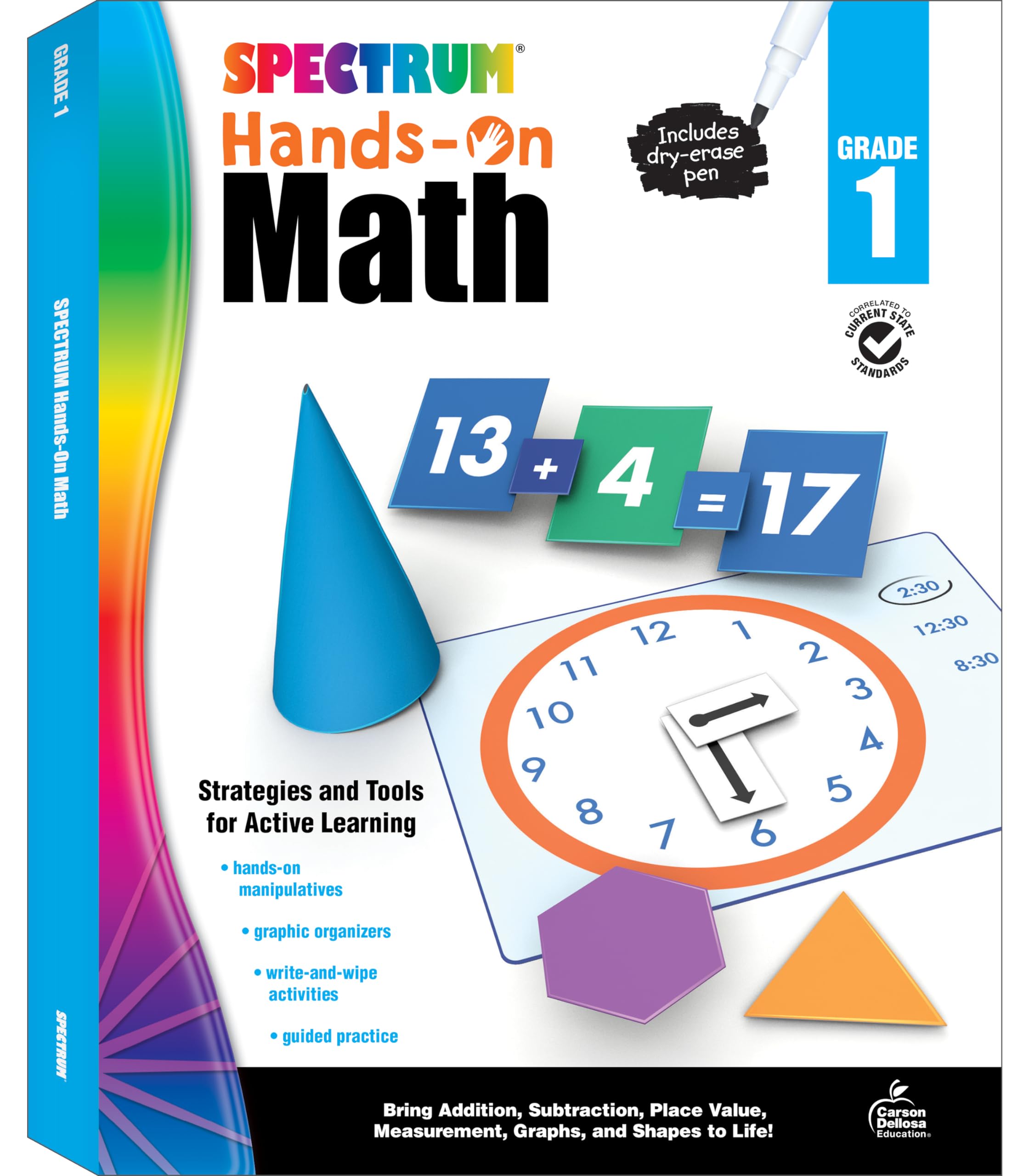 Spectrum Hands-on Math, Grade 1