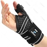 Thumb Wrist Brace Support For Women&Men,Thumb Spica Splint For Night Support,Pain Relief For Trigger Thumb,CMC,De Quervains Tenosynovitis,Arthritis.