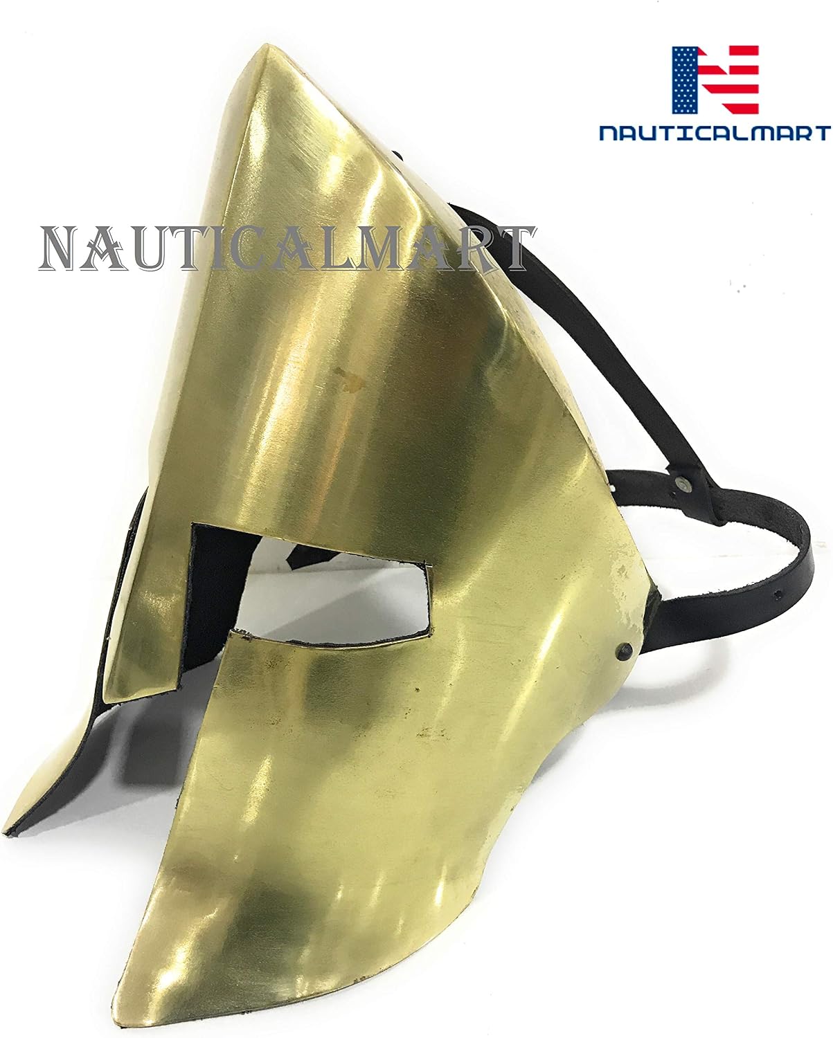 Armour Helmet Ancient 300 Spartan Armor Helmet Handmade - Brass