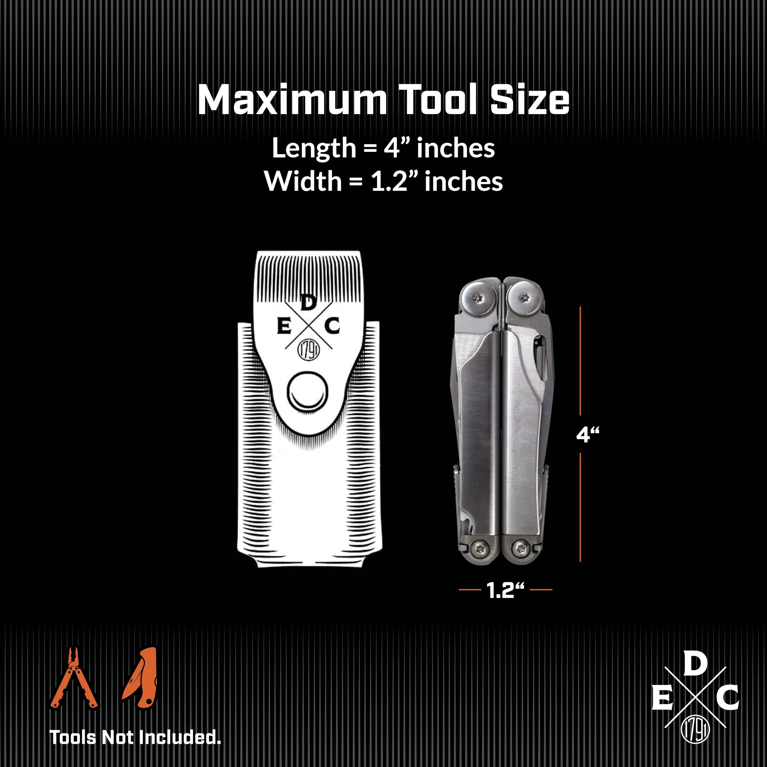 Delife デライフ Multistrap& pouch ROCKTOL Multitool Sheath