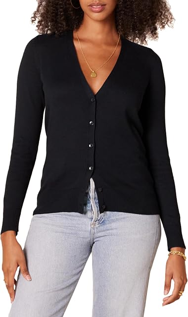 Amazon Essentials Women's Vee Cardigan