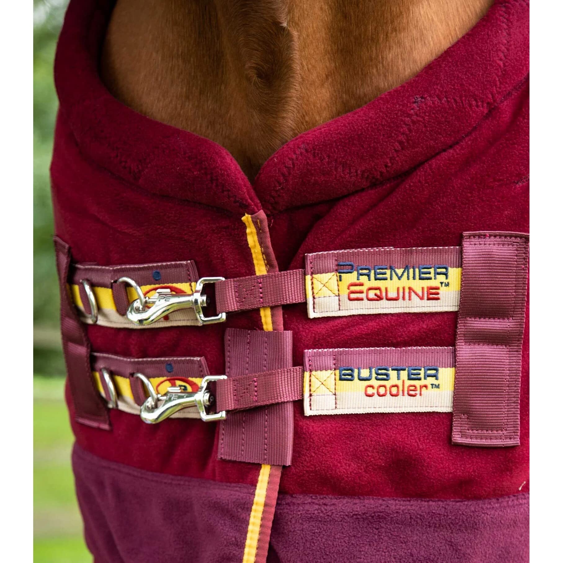 Coperta in pile asciugante per cavalli Premier Equine Buster Continental 280g