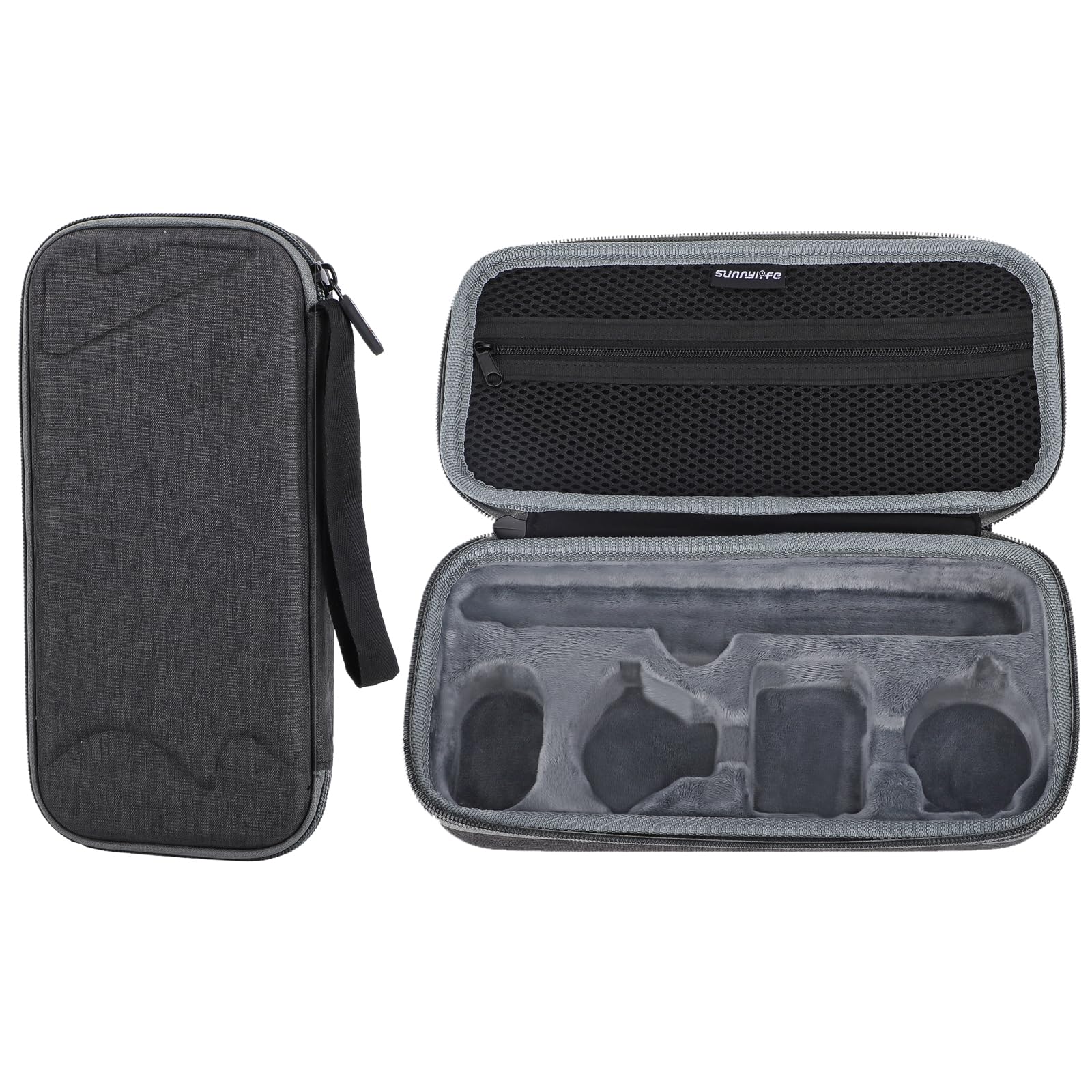 LINGHUANG GO 3 Camera Case, Protective Case Bag for Insta360 GO 3S GO 3, Large Capacity Travel Carrying Case, for Insta360 go 3S go 3 Action Camera Accessories (L Size)