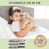 Conejo Microwavable y Ponderado Peluche - 1.5 Libras Almohadilla Térmica Sin Aroma para Alivio de Calambres Menstruales y Ansiedad, Regalo para Mujeres Niñas Adultos y Niños por Happy Fuel 2