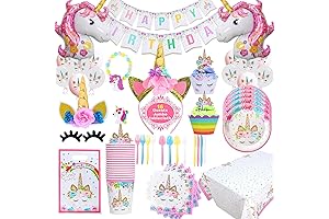 GONGYIHONG Unicorn Party Decor