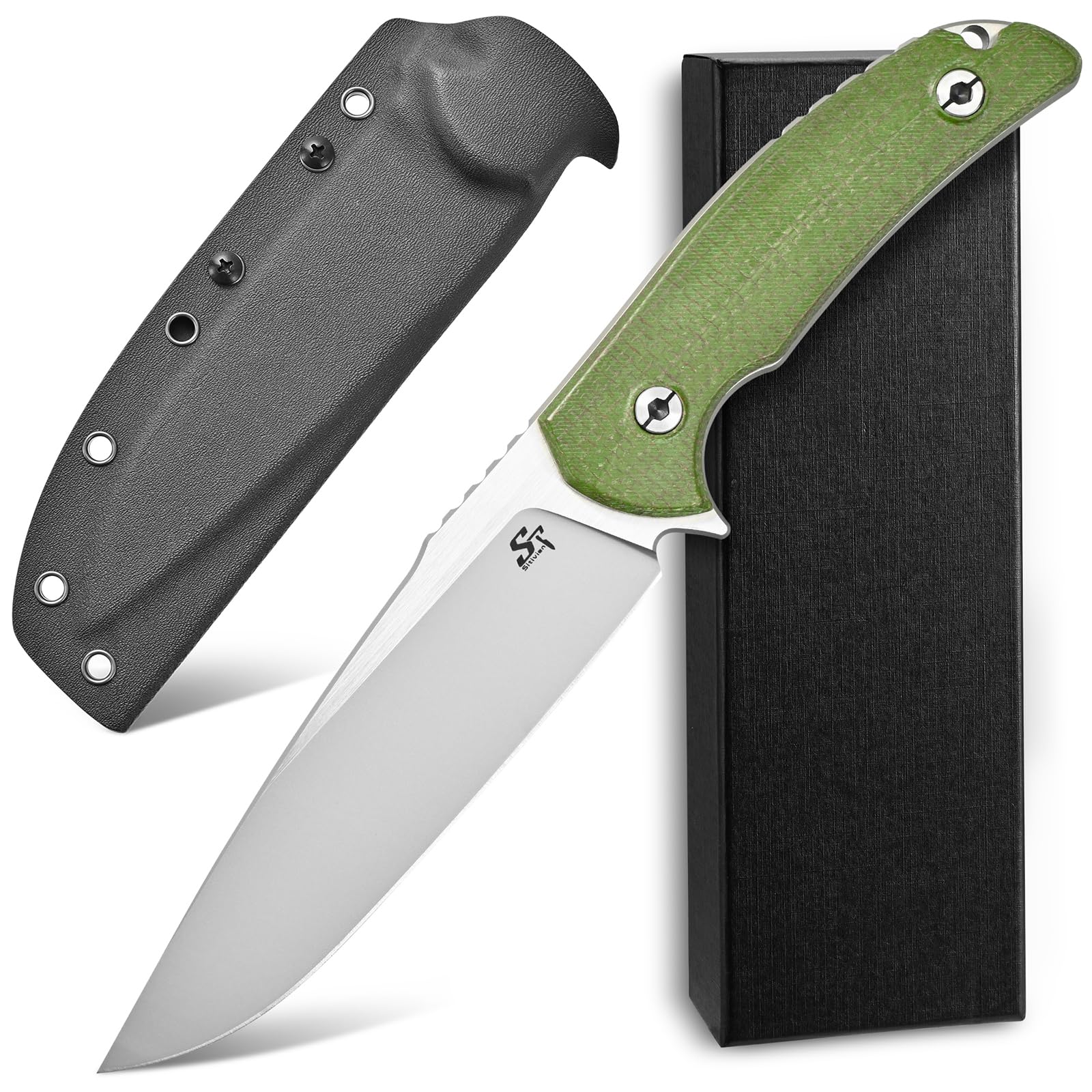 Amazon.com : Sitivien ST26 Fixed Blade Knife N690 Steel Blade