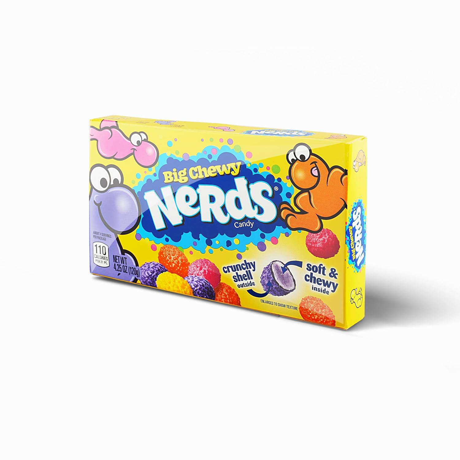 Nerds Big Chewy US Candy Sweets Süßigkeiten Kaubonbon 120g Original aus USA Amazon.de