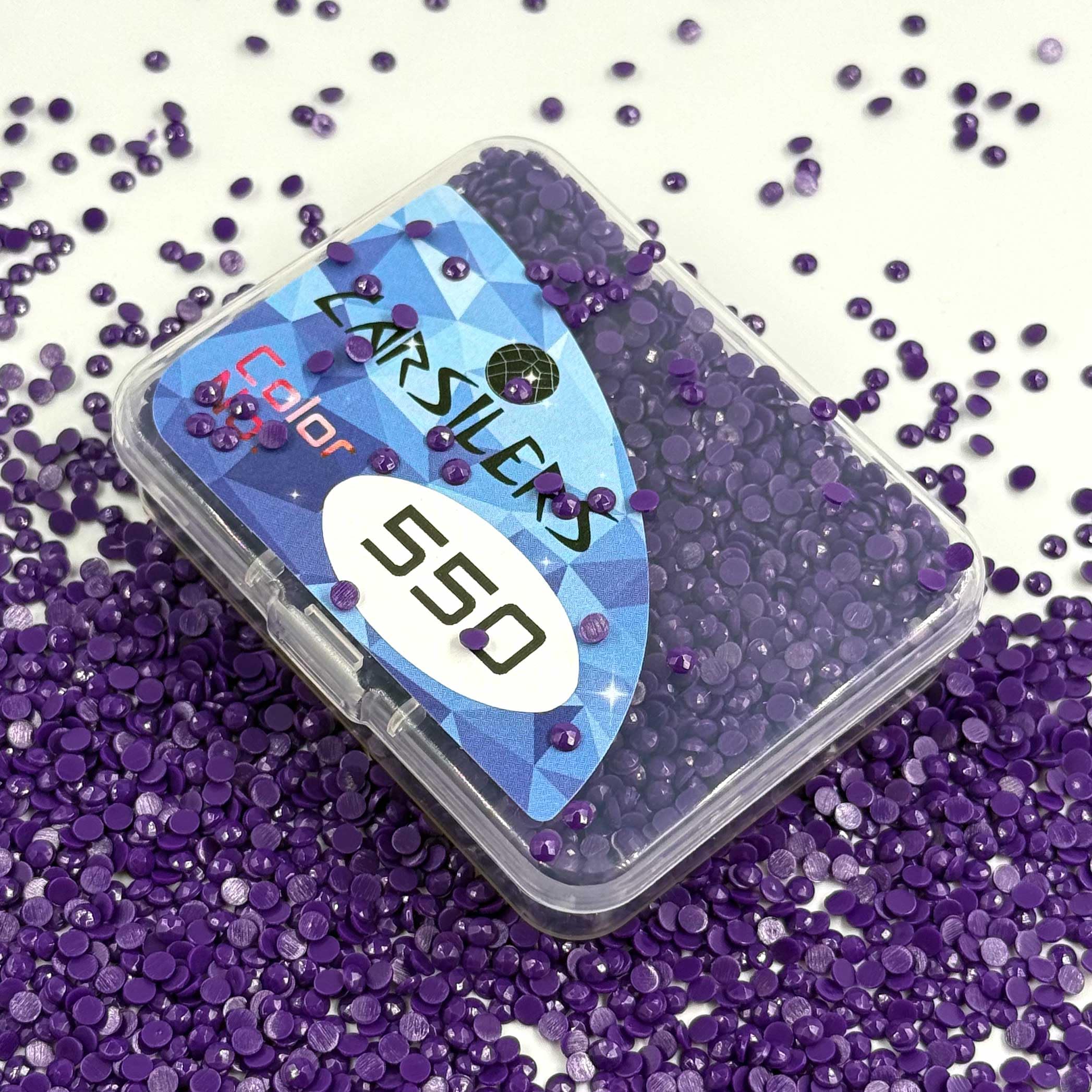 Carsilers Diamond Painting Beads 550,Diamonds Painting Accessories Replacement for Missing Drills,Diamond Beads Replacement Drills Gems Stones,Round,About 3500pcs โ image 1
