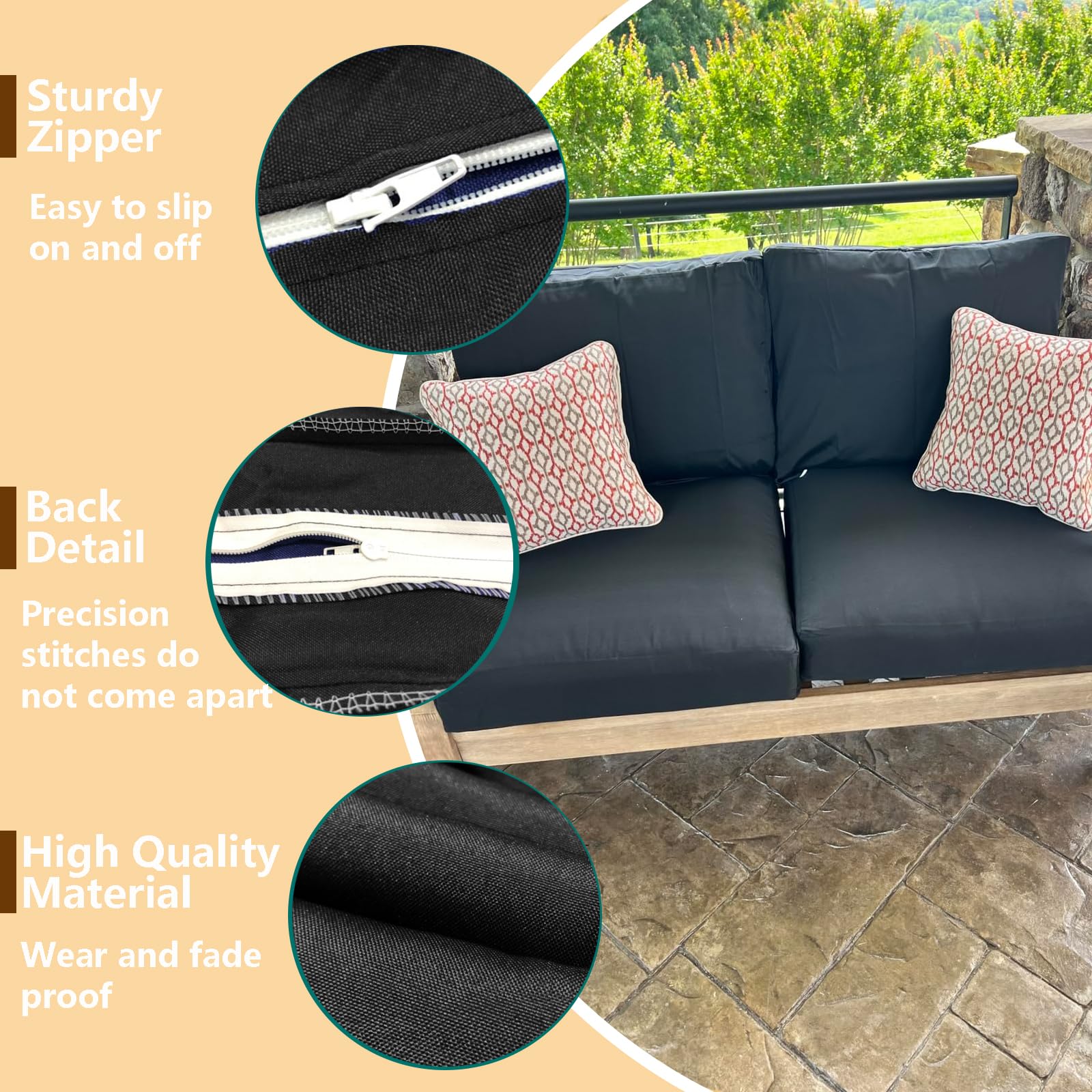 Replacement Cushions Big Lots Patio Cushions Outdoor Seat Cushions