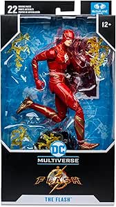 Mcfarlane Figura 7 O Flash (Barry Allen) (quadrinho