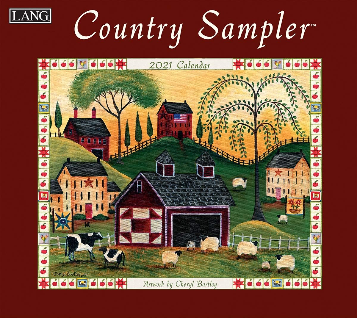 LANG Country Sampler 2021 Wall Calendar (21991001906)