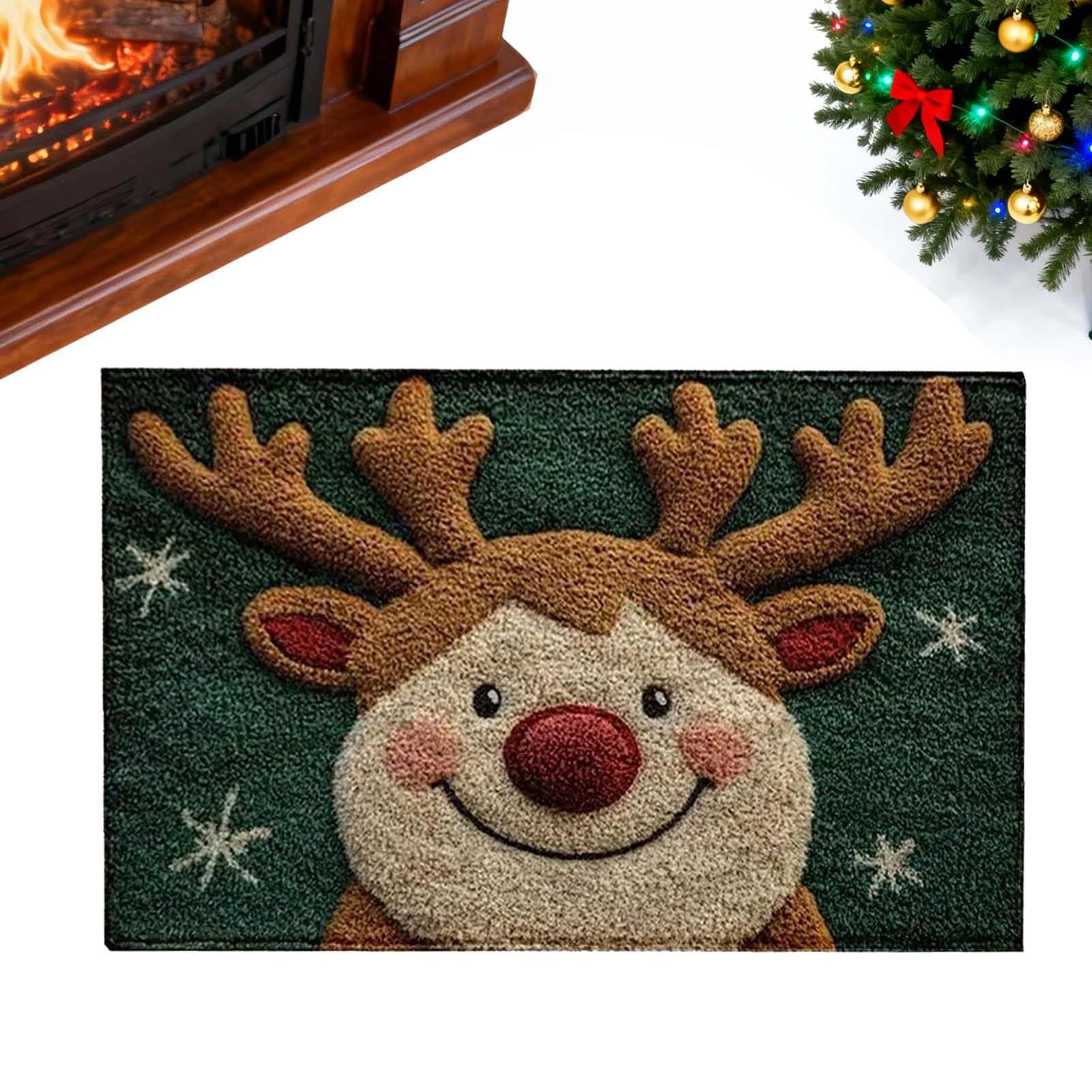 Alfombras de cocina de Navidad antideslizantes para evitar caídas y proteger suelos húmedos