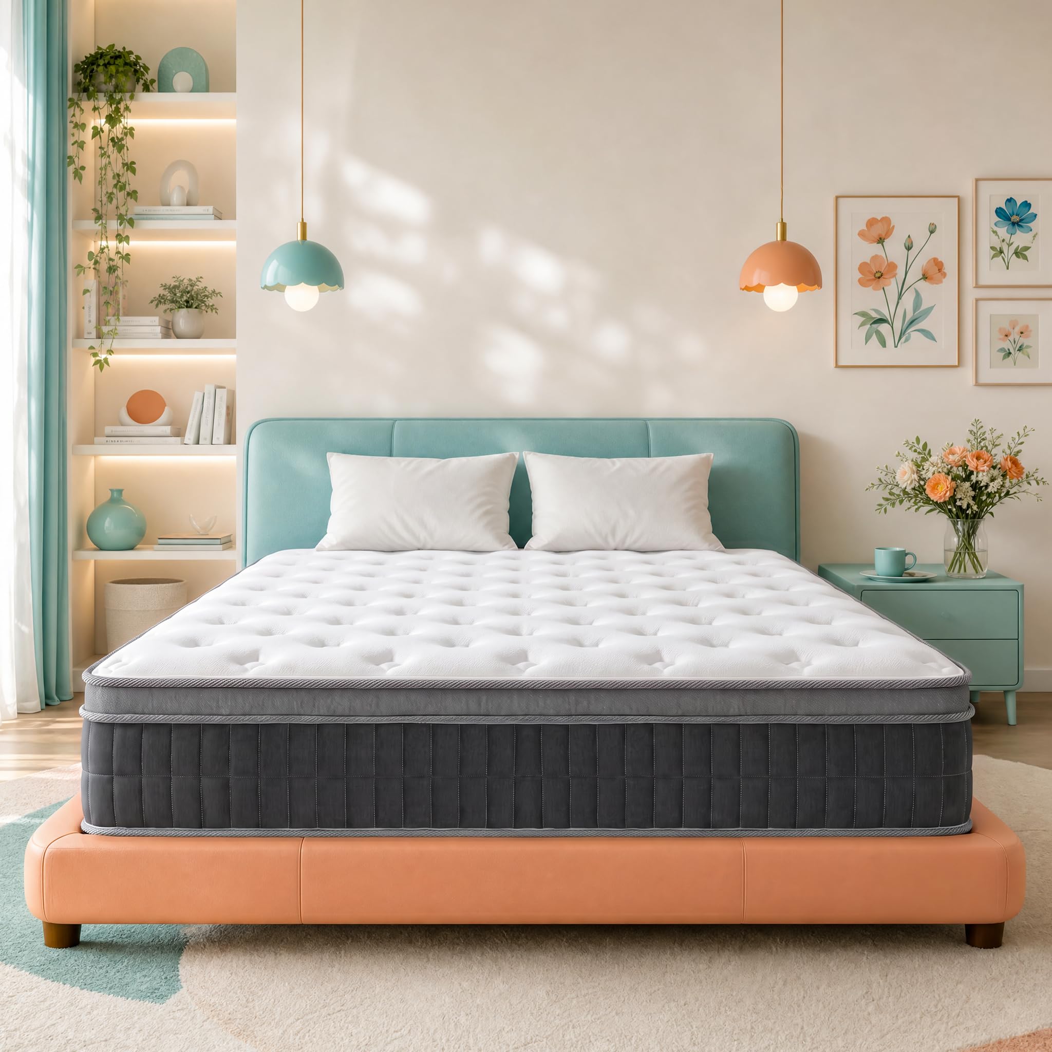 inight Full Size Cooling Hybrid Mattress