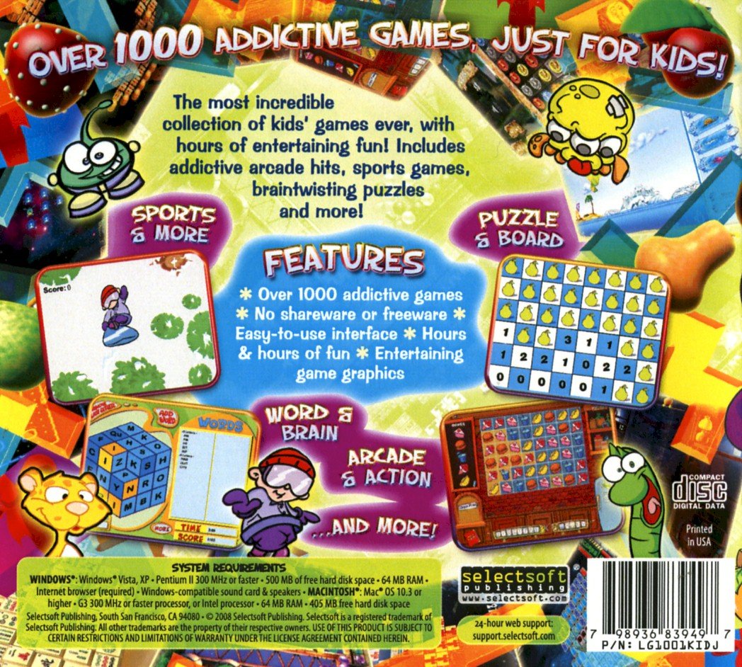 Amazon.com: 1001 Kidz Juegos : Juguetes y Juegos