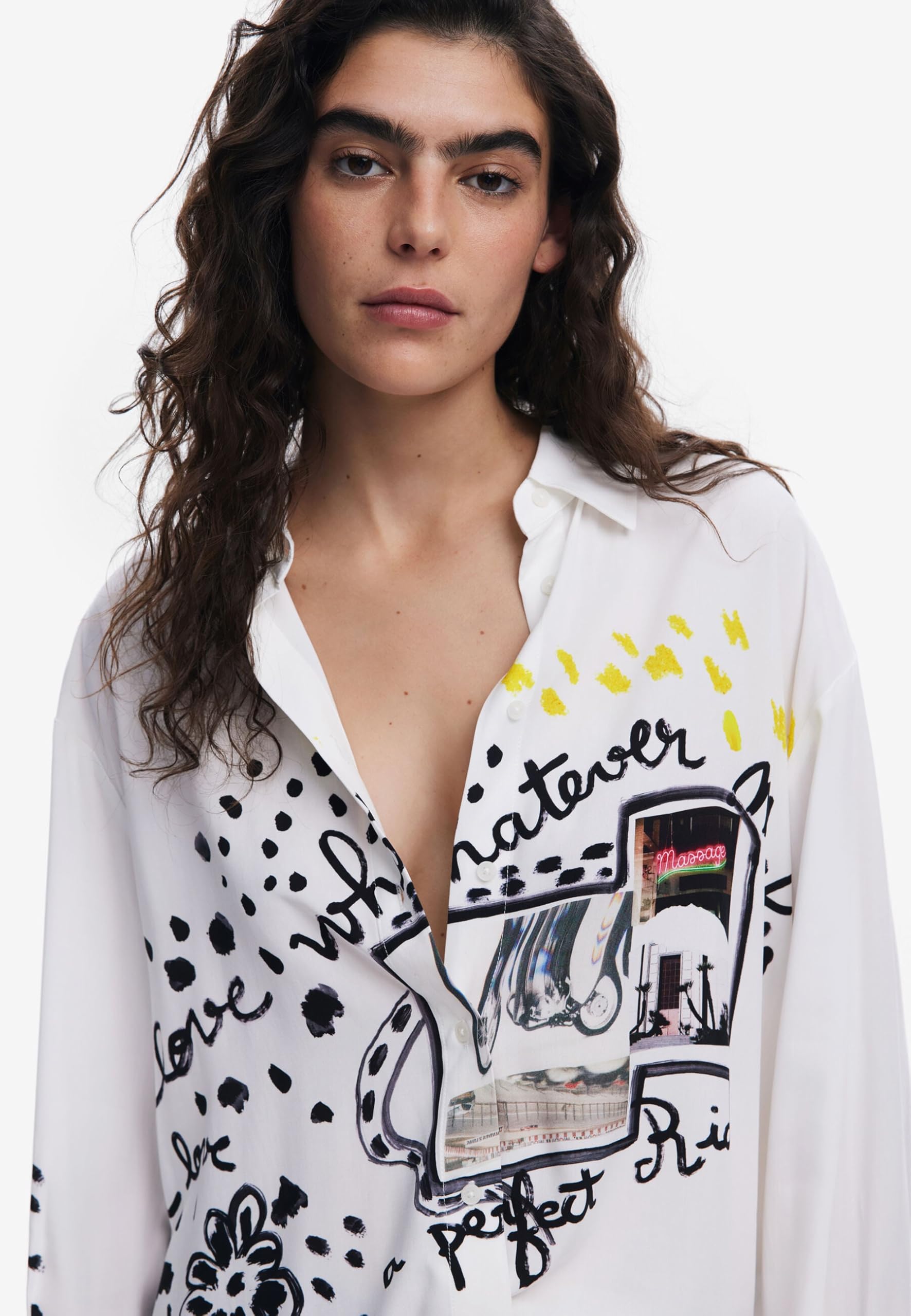 Desigual 25swcw41 T-Shirt Femme (Lot de 1)