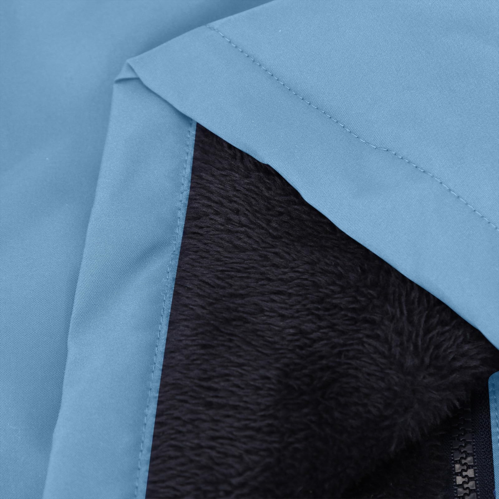 KHIRVWL Abbigliamento Sci Bambino Pantaloni Imbottiti Tuta da Neve di un Pezzo Bambini Invernale Outdoor Antivento, Calda, Impermeabile e Traspirante, Apertura con Cerniera