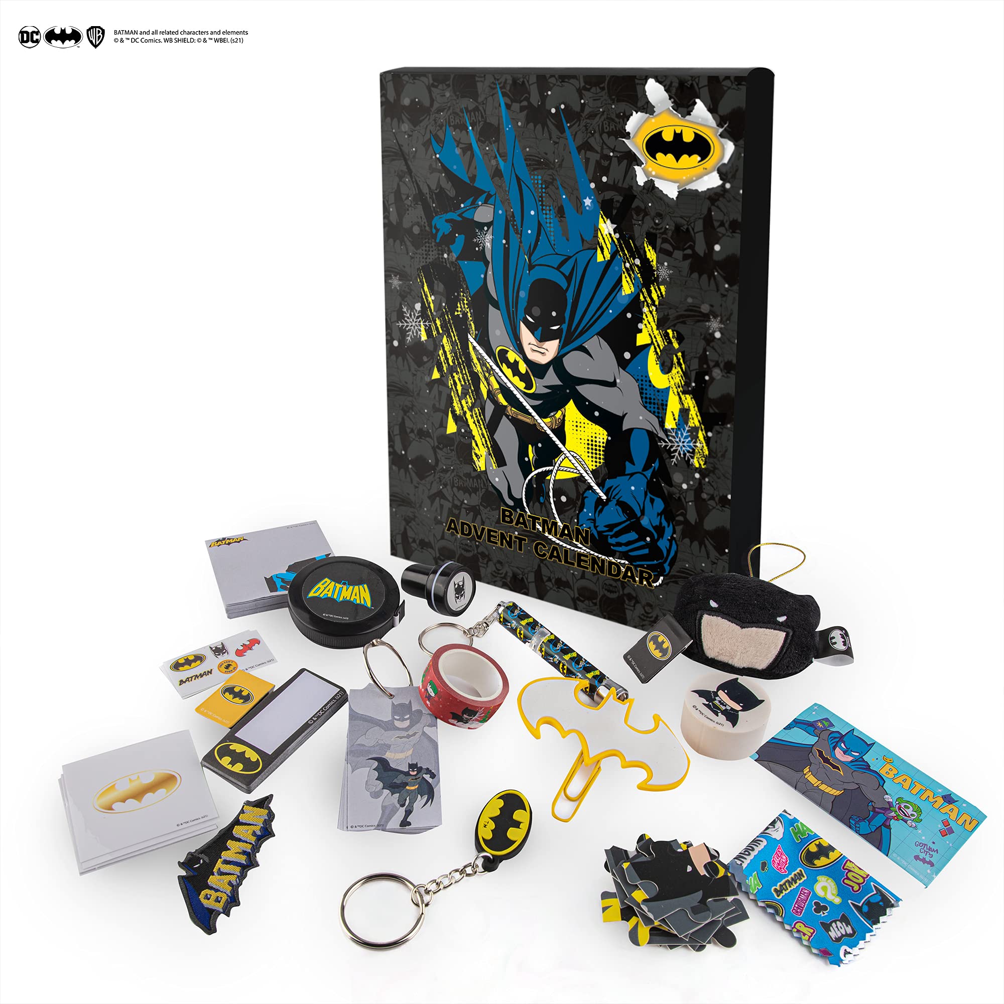 Cinereplicas DC Comics - Calendario dell'Avvento di Batman - Licenza Ufficiale