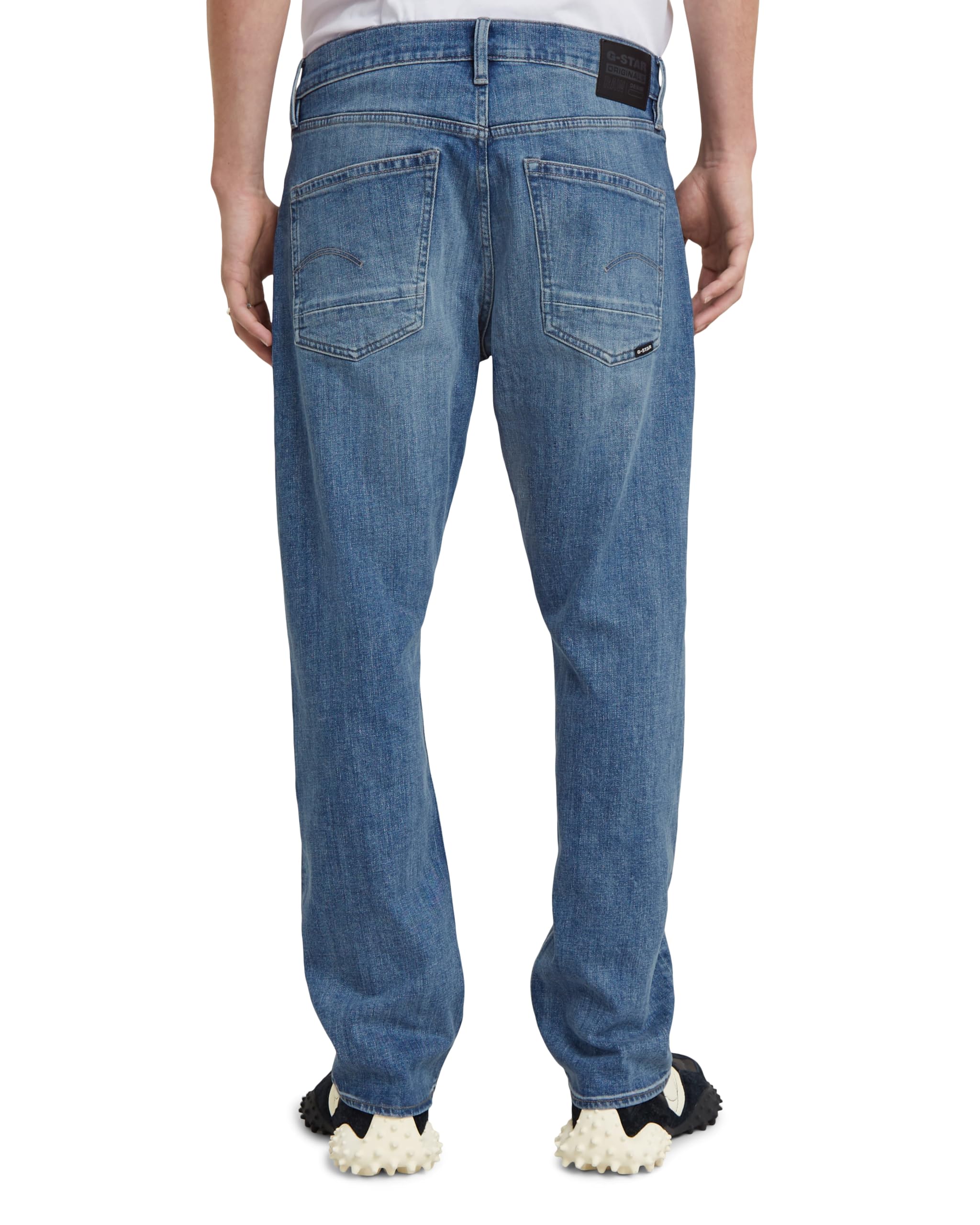 G-Star Herren Dakota Regular Straight Jeans Blau (Faded Niagara D23691-D498-D893) 40W / – Bild 2