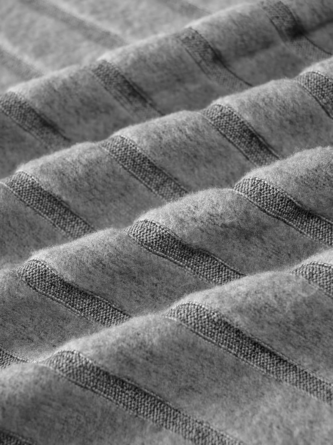 HBQ Women's Plus Size Ribbed Knit Wide Leg Lounge Pants High Waisted Palazzo Trousers - Image 5