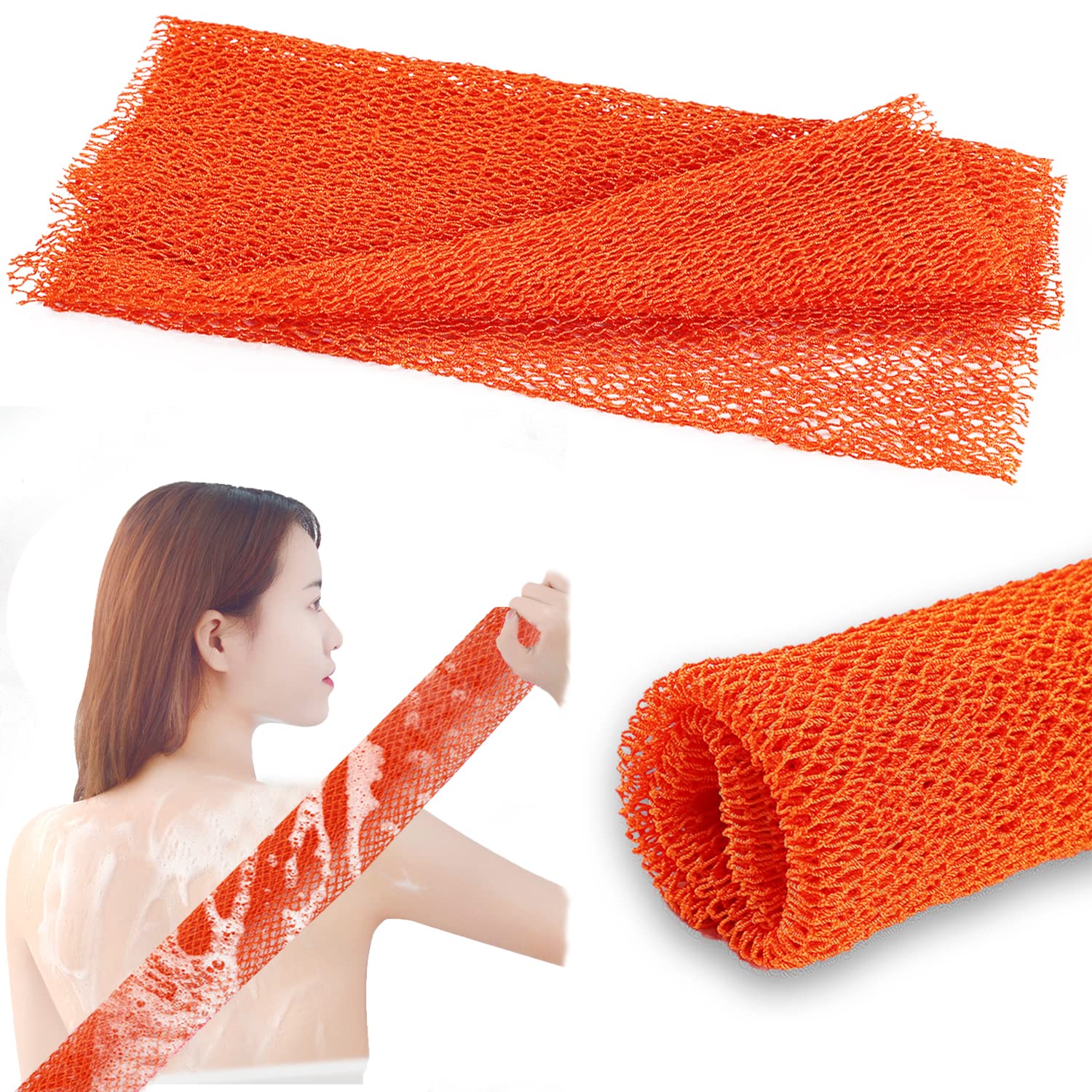 African Net Long Bath Net Sponge